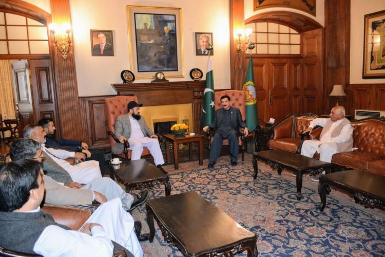 Встреча ректора IUSM с Губернатором провинции Хайбер-Пахтунхва