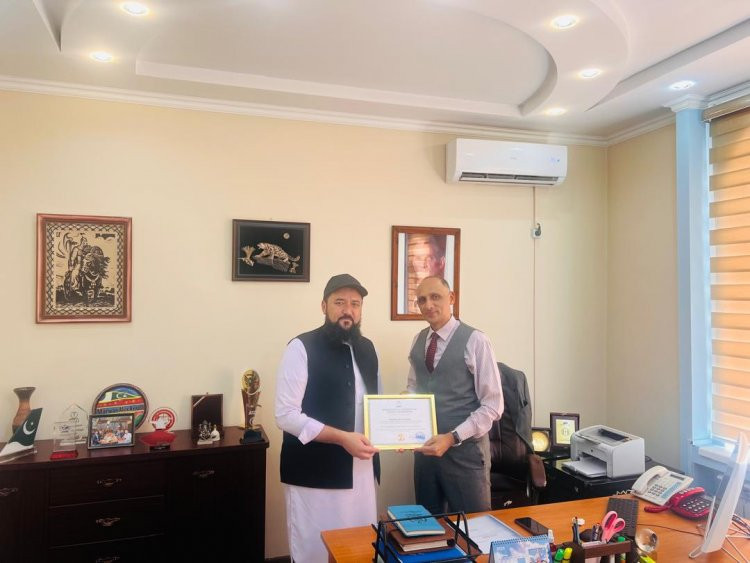 The Rector of the IUSM met with the Ambassador of the Islamic Republic of Pakistan